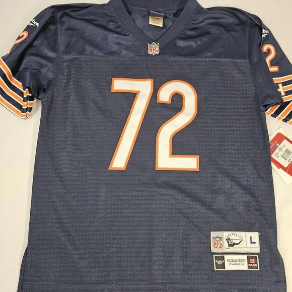 William (The Fridge) Perry Autographed Authentic Signed Jersey Youth LARGE - Picture 7 of 10